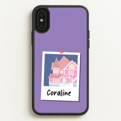 House  - Coraline Phone Case for iPhone XS Max