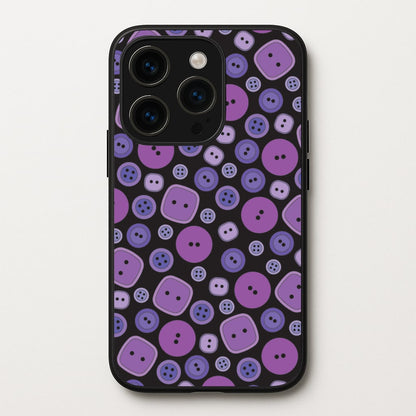 Button Pattern  - Coraline Phone Case for iPhone 15 Pro