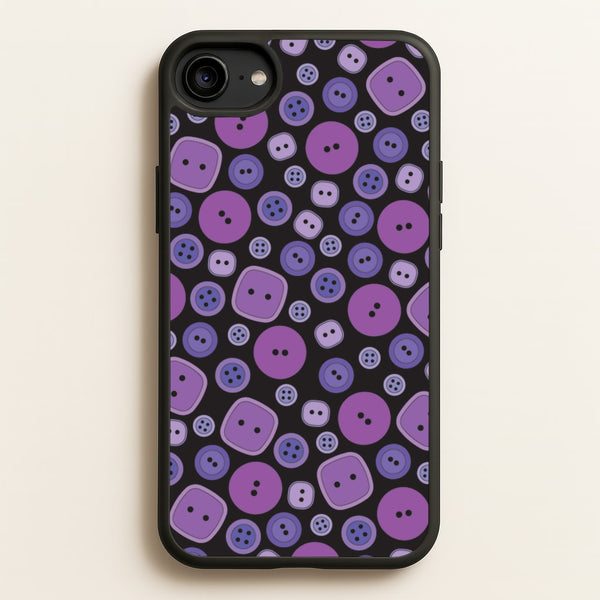 Button Pattern  - Coraline Phone Case for iPhone 6 / 7 / 8 / SE