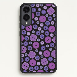 Button Pattern  - Coraline Phone Case for Galaxy S25 Edge