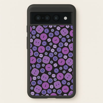 Button Pattern  - Coraline Phone Case for Google Pixel 7 Pro