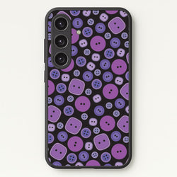 Button Pattern  - Coraline Phone Case for Galaxy S25