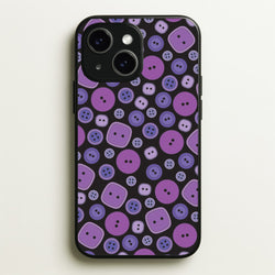 Button Pattern  - Coraline Phone Case for iPhone 14