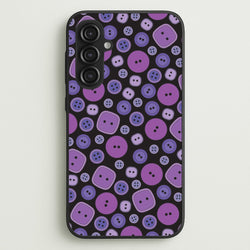 Button Pattern  - Coraline Phone Case for Galaxy S23FE