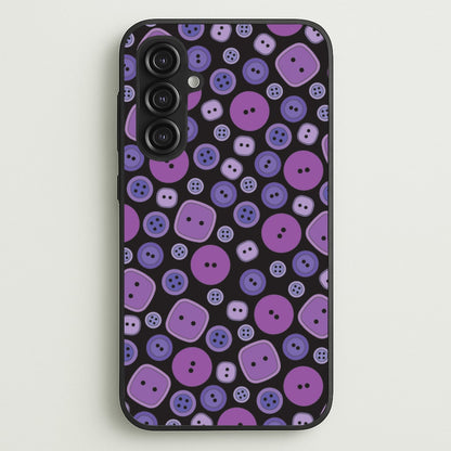 Button Pattern  - Coraline Phone Case for Galaxy S23FE