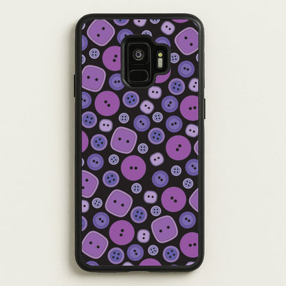 Button Pattern  - Coraline Phone Case for Galaxy S9