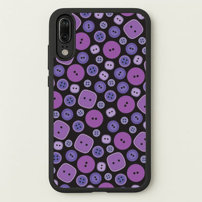 Button Pattern  - Coraline Phone Case for Huawei P20