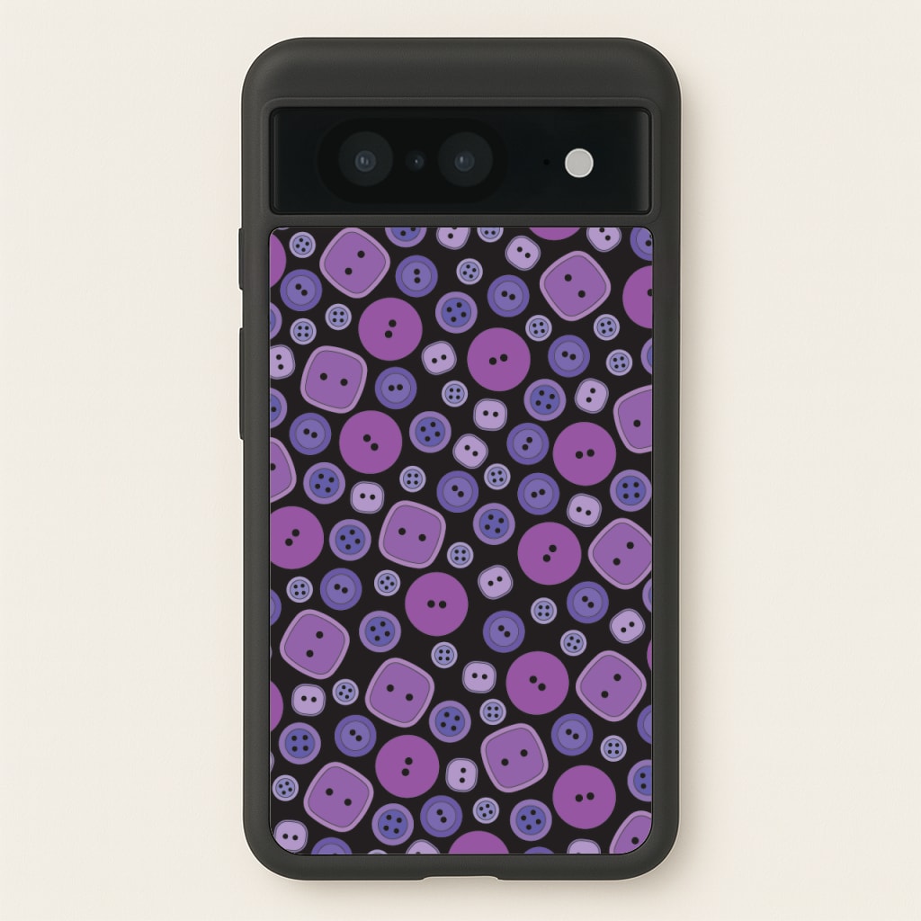 Button Pattern  - Coraline Phone Case for Google Pixel 8