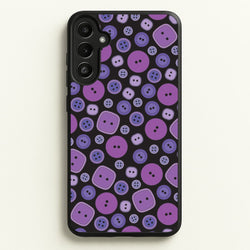 Button Pattern  - Coraline Phone Case for Galaxy A34