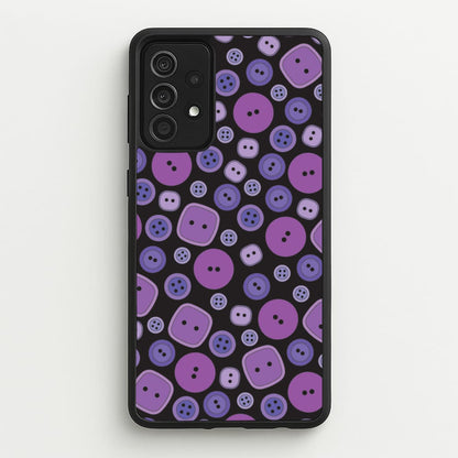 Button Pattern  - Coraline Phone Case for Galaxy A52 / A52s