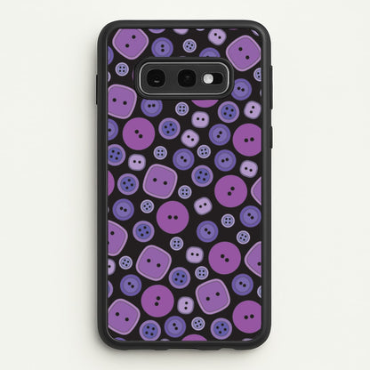 Button Pattern  - Coraline Phone Case for Galaxy S10e