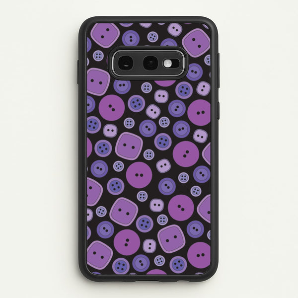 Button Pattern  - Coraline Phone Case for Galaxy S10e