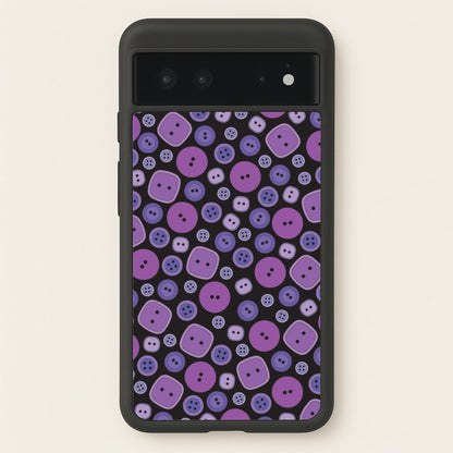 Button Pattern  - Coraline Phone Case for Google Pixel 6