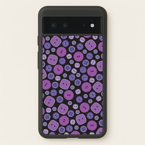 Button Pattern  - Coraline Phone Case for Google Pixel 6