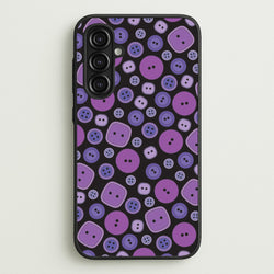 Button Pattern  - Coraline Phone Case for Galaxy A16
