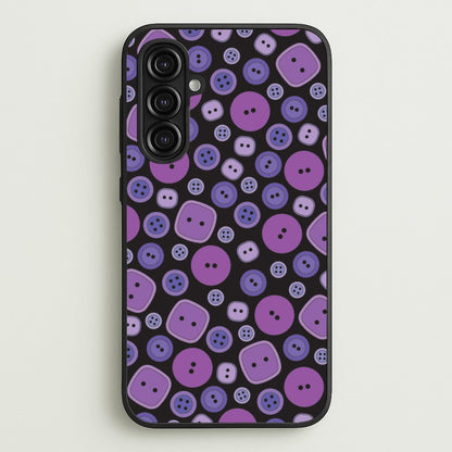 Button Pattern  - Coraline Phone Case for Galaxy A16