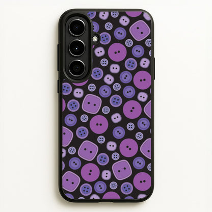 Button Pattern  - Coraline Phone Case for Galaxy A56