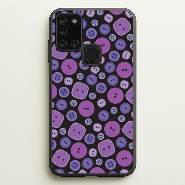 Button Pattern  - Coraline Phone Case for Galaxy A21s