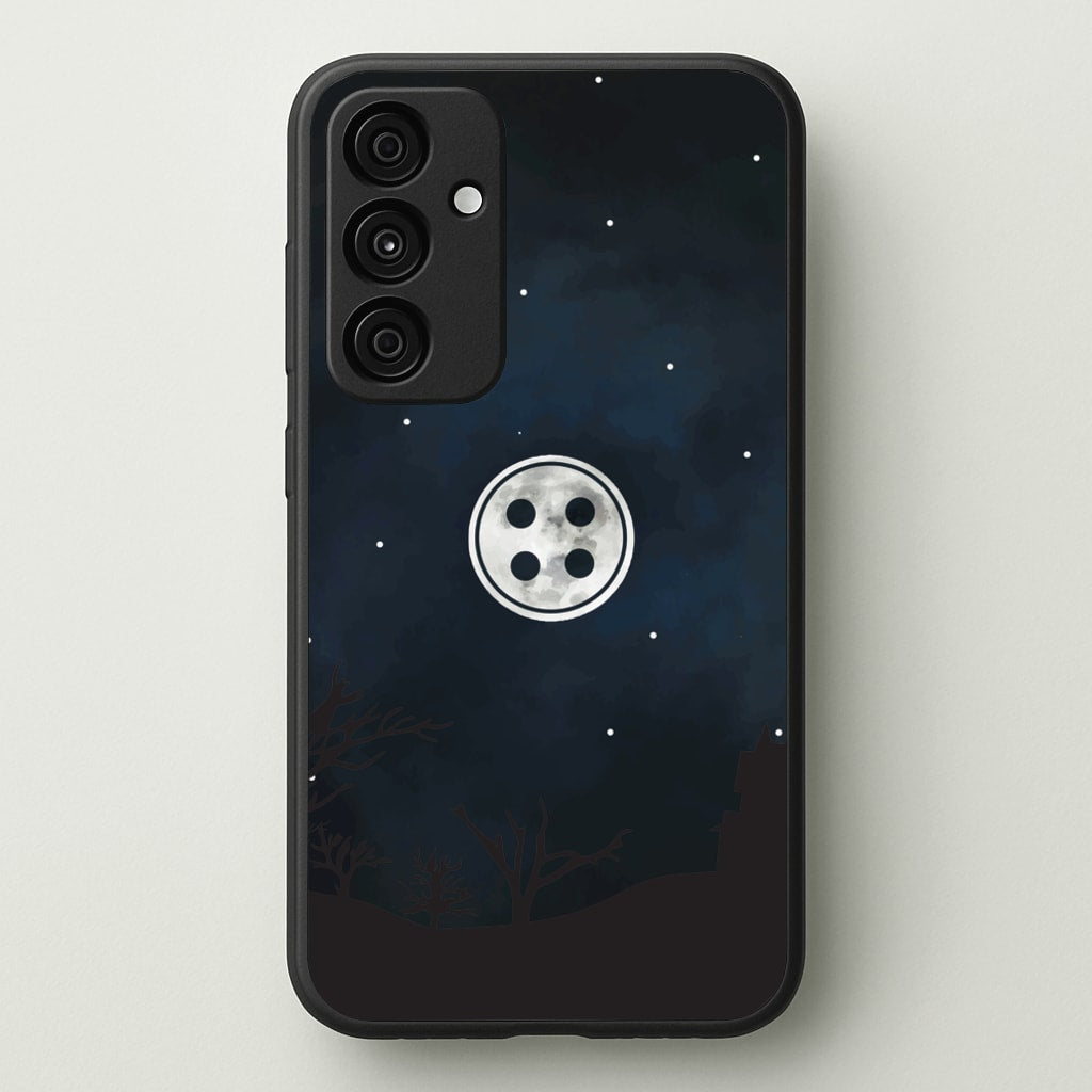 Button  - Coraline Phone Case for Galaxy A55