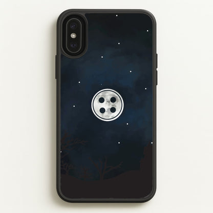 Button  - Coraline Phone Case for iPhone XS Max