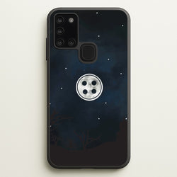 Button  - Coraline Phone Case for Galaxy A21s