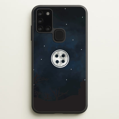 Button  - Coraline Phone Case for Galaxy A21s