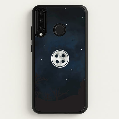 Button  - Coraline Phone Case for Huawei P30 Lite