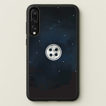 Button  - Coraline Phone Case for Huawei P20 Pro