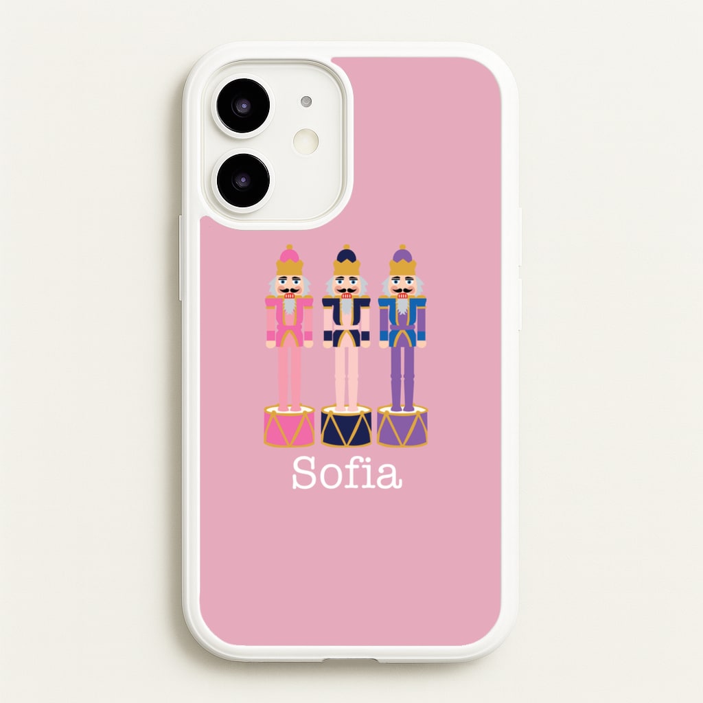 Nutcracker - Personalised Christmas  - Christmas Phone Case for iPhone 12 / 12 Pro