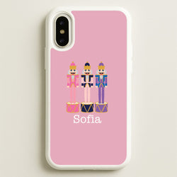 Nutcracker - Personalised Christmas  - Christmas Phone Case for iPhone X / XS