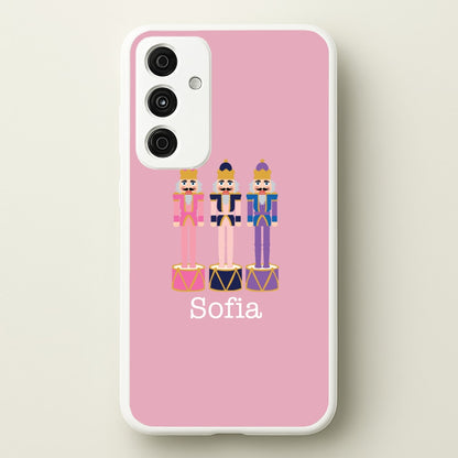 Nutcracker - Personalised Christmas  - Christmas Phone Case for Galaxy A55