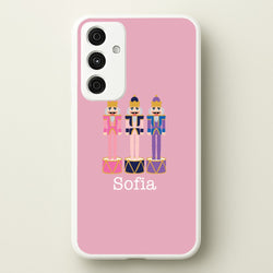 Nutcracker - Personalised Christmas  - Christmas Phone Case for Galaxy A35