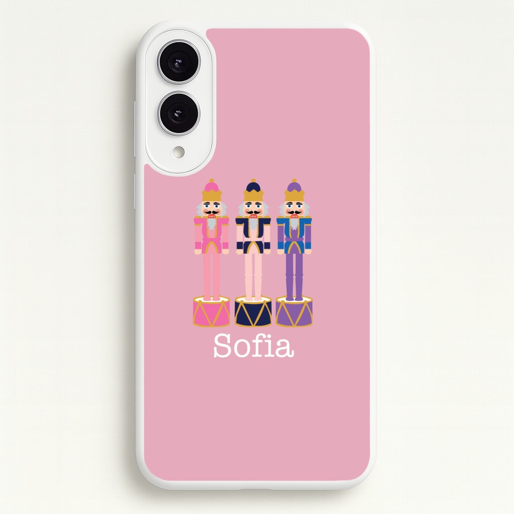 Nutcracker - Personalised Christmas  - Christmas Phone Case for Galaxy S25 Edge