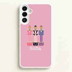 Nutcracker - Personalised Christmas  - Christmas Phone Case for Galaxy A34