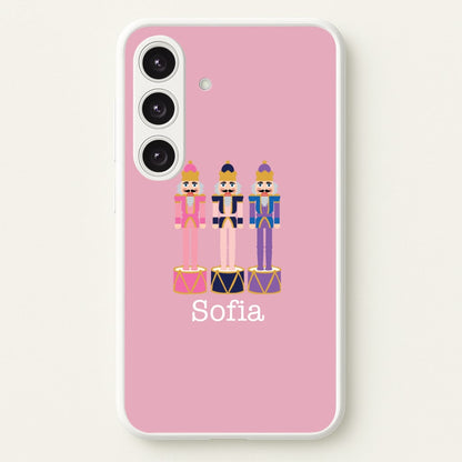 Nutcracker - Personalised Christmas  - Christmas Phone Case for Galaxy S25