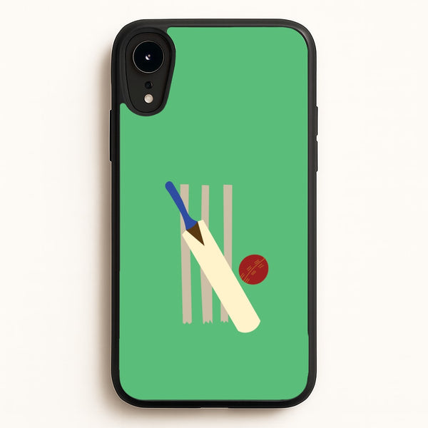 Wickets - Cricket  - Cricket Phone Case for iPhone XR