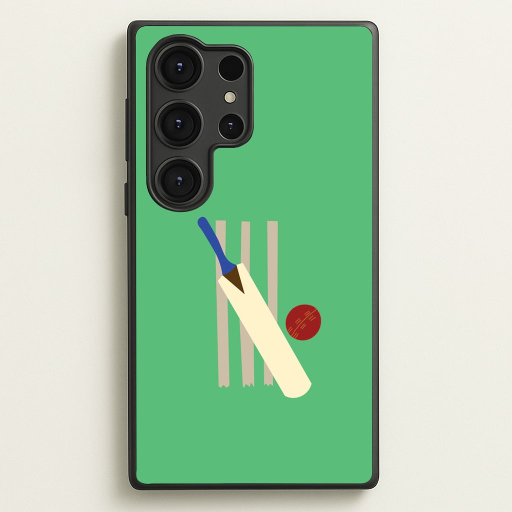 Wickets - Cricket  - Cricket Phone Case for Galaxy S25 Ultra