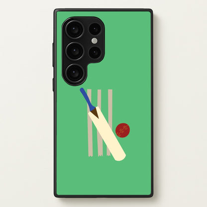 Wickets - Cricket  - Cricket Phone Case for Galaxy S24 Ultra