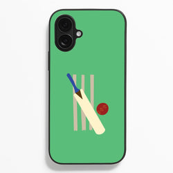Wickets - Cricket  - Cricket Phone Case for iPhone 16 Plus
