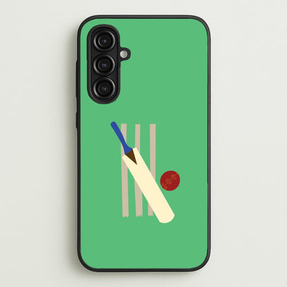 Wickets - Cricket  - Cricket Phone Case for Galaxy A16