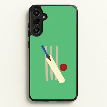 Wickets - Cricket  - Cricket Phone Case for Galaxy A36