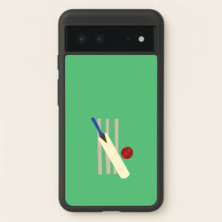 Wickets - Cricket  - Cricket Phone Case for Google Pixel 6