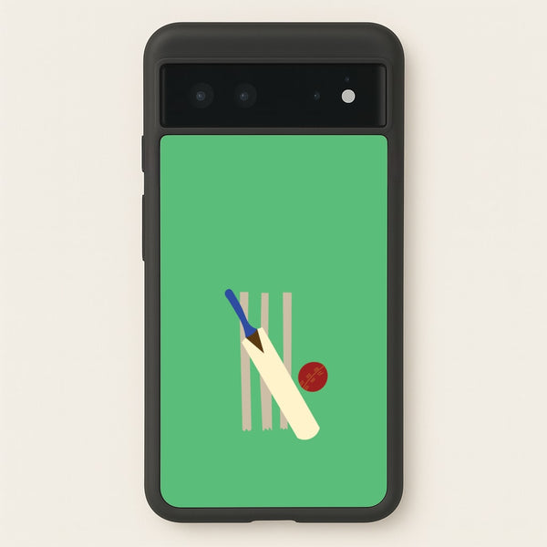 Wickets - Cricket  - Cricket Phone Case for Google Pixel 6