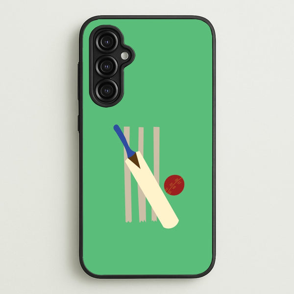 Wickets - Cricket  - Cricket Phone Case for Galaxy A14