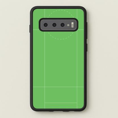 The Pitch - Cricket  - Cricket Phone Case for Galaxy S10