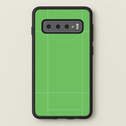 The Pitch - Cricket  - Cricket Phone Case for Galaxy S10 Plus