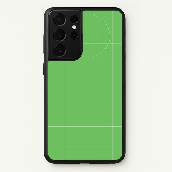 The Pitch - Cricket  - Cricket Phone Case for Galaxy S21 Ultra