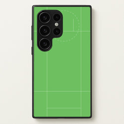 The Pitch - Cricket  - Cricket Phone Case for Galaxy S24 Ultra