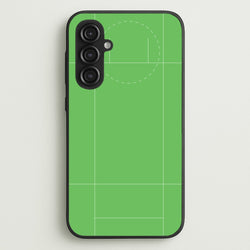 The Pitch - Cricket  - Cricket Phone Case for Galaxy S23FE