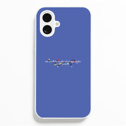 We Can Leave The Christmas Lights Up Til January - Christmas Songs  - Christmas Songs Phone Case for iPhone 16 Plus